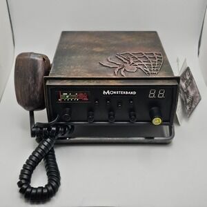 Gemmy Animated Monsterband CB Radio Halloween Prop Talking  RARE  NWT w/ Battery